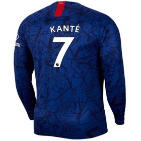 Fußballtrikots Chelsea KANTE 7 2019-2020 Langarm Heimtrikotsatz kaufen